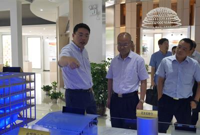 紹興市企業(yè)家協(xié)會會長尹永杰等領導一行蒞臨德創(chuàng)環(huán)保考察